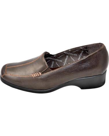 Zapatos de Mujer D`CUTILLAS DOCTOR CUTILLAS 58201 MOCASIN PLANTILLA EXTRAIBLE PARA MUJE MARRON