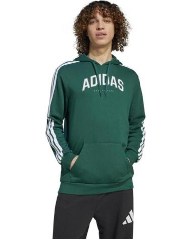 Felpe-con-cappuccio-da-uomo-ADIDAS-MODELO-M-C-COLLEG-HOOD-PARA-HOM-VERDE
