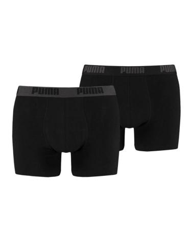 PUMA BOXER BASIC PACK DE 2 NOIR - RÉF. 701226387-001 BLACK
