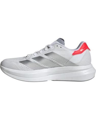 SCARPE DA CORSA ADIDAS DURAMO SPEED 2 IF9392 BIANCO ARGENTO FTWWHT-SILVMT-LUCRED