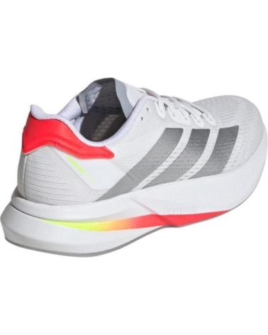 SCARPE DA CORSA ADIDAS DURAMO SPEED 2 IF9392 BIANCO ARGENTO FTWWHT-SILVMT-LUCRED