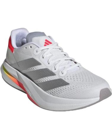 SCARPE DA CORSA ADIDAS DURAMO SPEED 2 IF9392 BIANCO ARGENTO FTWWHT-SILVMT-LUCRED