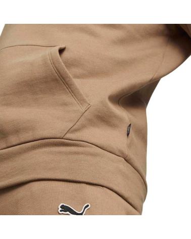 SUDADERA CON CAPUCHA PUMA BETTER ESSENTIALS 676814-67 MARRÓN 67