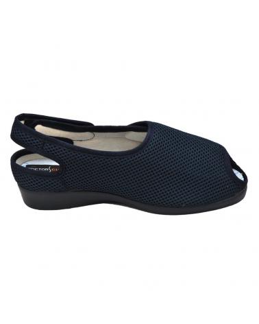 D`CUTILLAS SANDALIAS DE MUJER DOCTOR CUTILLAS 10211 AUTOADHERENTE MARINO