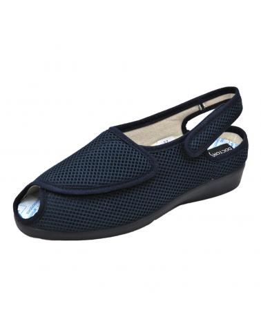 D`CUTILLAS SANDALIAS DE MUJER DOCTOR CUTILLAS 10211 AUTOADHERENTE MARINO