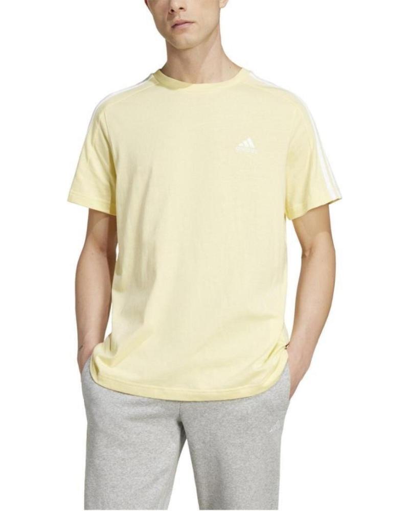 ADIDAS CAMISETA ESSENTIALS 3-TRIPES IX0159 AMARILLO