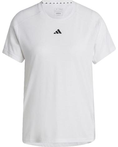 Camisetas-de-mujer-para-aficionados-al-deporte-ADIDAS-MODELO-TR-ES-CREW-T-PARA-MUJER-BLANCO