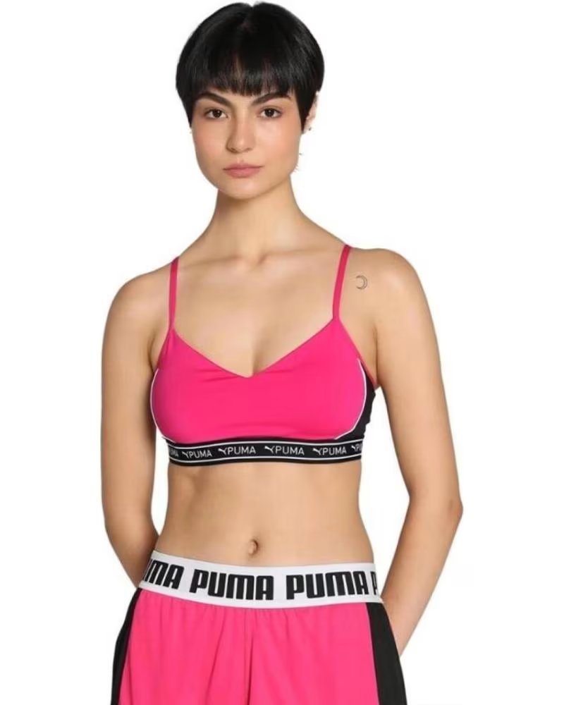 PUMA TOP MOVE STRING ROSA NEGRO