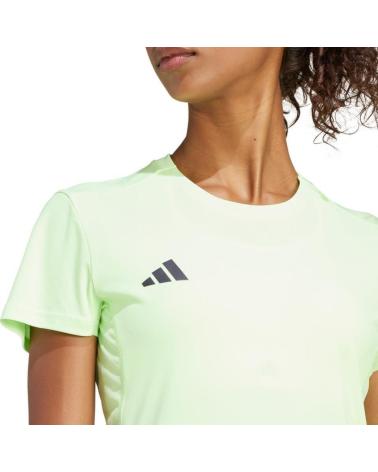 ADIDAS CAMISETA ADIZERO RUNNING VERDE