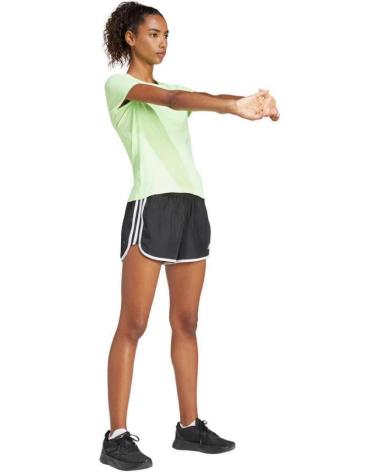 ADIDAS CAMISETA ADIZERO RUNNING VERDE