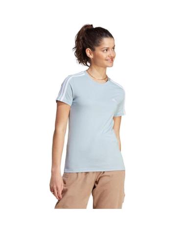 T-SHIRT ADIDAS W 3S T BLEU AZUL