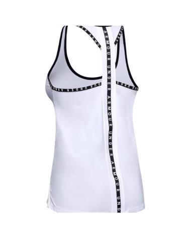 DÉBARDEUR UNDER ARMOUR UA KNOCKOUT TANK P BLANC BLANCO