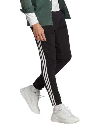 ADIDAS ESSENTIALS LANGE HOSE 3 STREIFEN SCHWARZ IC0050 FÜR HERREN NEGRO