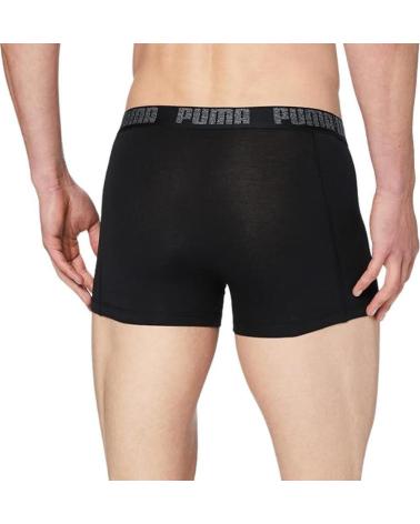 PUMA BOXERS BÁSICOS PRETOS - PACK DE 2 REF. 521015001-230 BLACK
