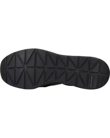 SKECHERS DAMEN SNEAKER BILLION SUBTLE SPOTS BLACK DURALEATHER LEOPARD TRIM 155616 BBK