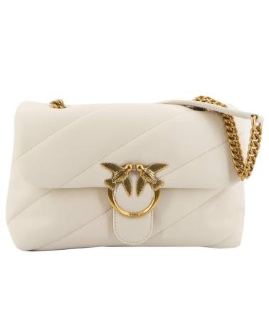 -PINKO-BOLSOS-MUJER-MODELO-LOVE-CLASSIC-PUFF-CL-SH-COLOR-BLANCO-Z14-Z14Q