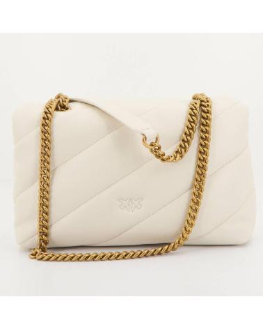 -PINKO-BOLSOS-MUJER-MODELO-LOVE-CLASSIC-PUFF-CL-SH-COLOR-BLANCO-Z14-Z14Q