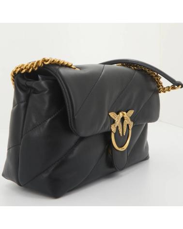 -PINKO-BOLSOS-MUJER-MODELO-LOVE-CLASSIC-PUFF-CL-SH-COLOR-NEGRO-Z99Q