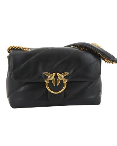 -PINKO-BOLSOS-MUJER-MODELO-LOVE-CLASSIC-PUFF-CL-SH-COLOR-NEGRO-Z99Q