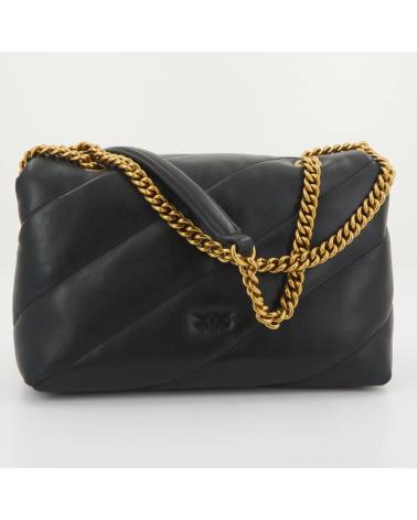 -PINKO-BOLSOS-MUJER-MODELO-LOVE-CLASSIC-PUFF-CL-SH-COLOR-NEGRO-Z99Q