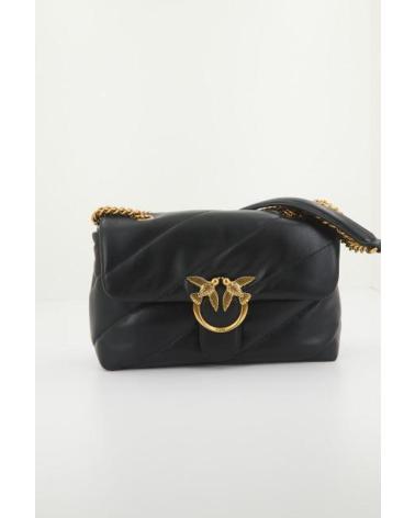 -PINKO-BOLSOS-MUJER-MODELO-LOVE-CLASSIC-PUFF-CL-SH-COLOR-NEGRO-Z99Q