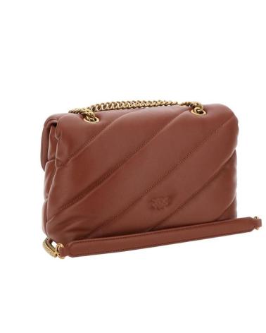 -PINKO-BOLSOS-MUJER-MODELO-LOVE-CLASSIC-PUFF-CL-SH-COLOR-MARRON-L84-L84Q