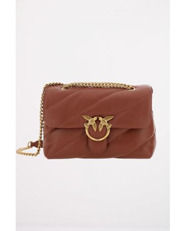 -PINKO-BOLSOS-MUJER-MODELO-LOVE-CLASSIC-PUFF-CL-SH-COLOR-MARRON-L84-L84Q