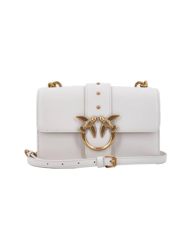 -PINKO-BOLSOS-MUJER-MODELO-LOVE-ONE-MINI-CL-VITELL-COLOR-BLANCO-Z14-Z14Q