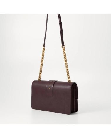 -PINKO-BOLSOS-MUJER-MODELO-LOVE-ONE-MINI-CL-VITELL-COLOR-BURDEOS-W3-W36Q