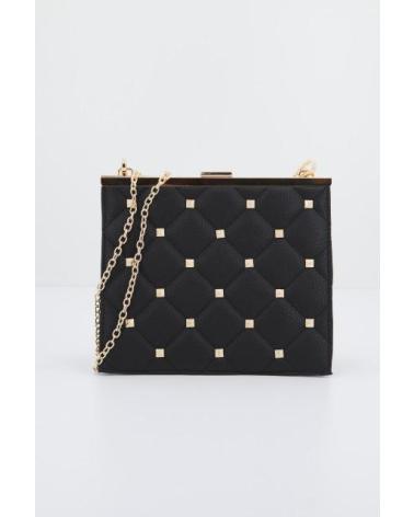 -MENBUR-BOLSOS-MUJER-MODELO-85206M-BOLSO-ACOLCHADO-DETALLE-TACH-COLO-BLACK