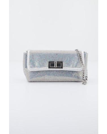 BOLSA A TIRACOLO MENBUR 85297M COR PRATA SILVER