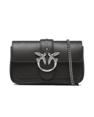 -PINKO-BOLSOS-MUJER-MODELO-LOVE-ONE-POCKET-C-COLOR-NEGRO-Z99O