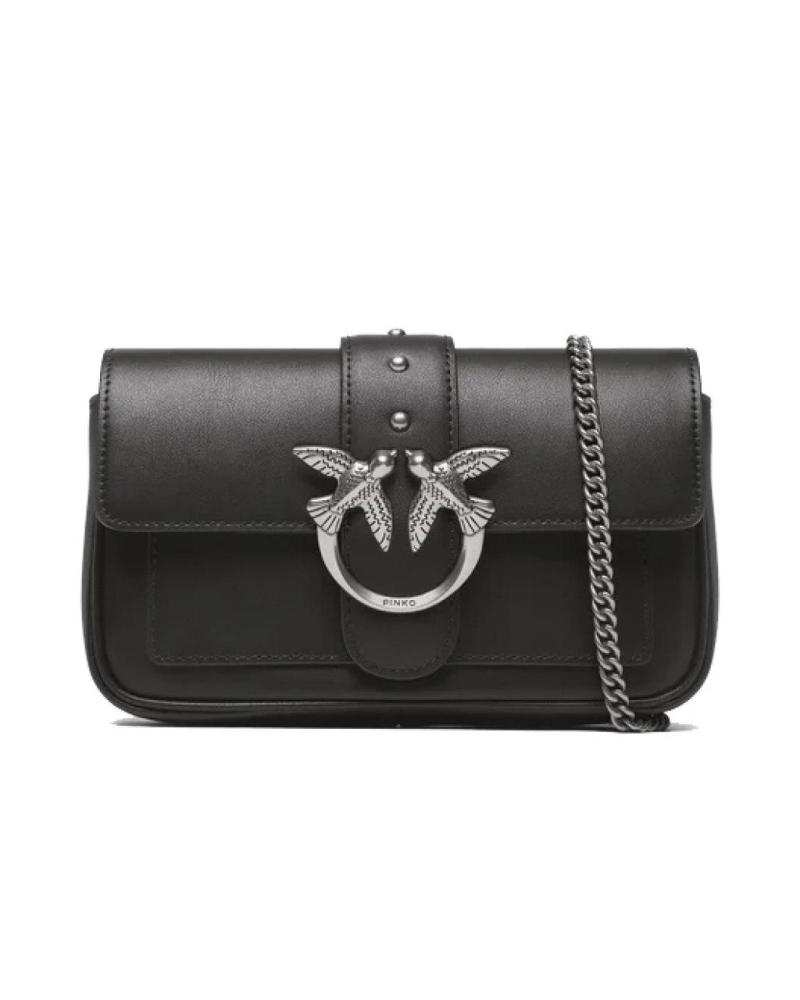 -PINKO-BOLSOS-MUJER-MODELO-LOVE-ONE-POCKET-C-COLOR-NEGRO-Z99O