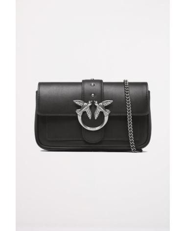 -PINKO-BOLSOS-MUJER-MODELO-LOVE-ONE-POCKET-C-COLOR-NEGRO-Z99O