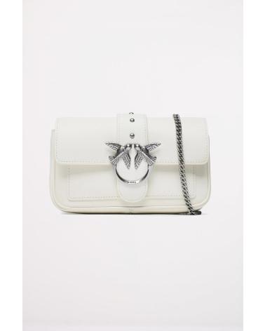 -PINKO-BOLSOS-MUJER-MODELO-LOVE-ONE-POCKET-C-COLOR-BLANCO-Z14O
