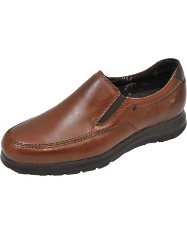 Chaussures pour Homme FLUCHOS ZETA F0603 ZAPATOS SIN CORDONES DE PIEL PARA HOMBRE BRISTOL NUEZ