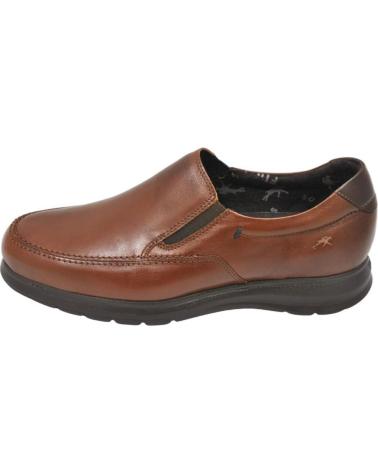 Chaussures pour Homme FLUCHOS ZETA F0603 ZAPATOS SIN CORDONES DE PIEL PARA HOMBRE BRISTOL NUEZ