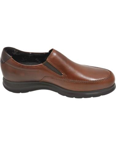 Chaussures pour Homme FLUCHOS ZETA F0603 ZAPATOS SIN CORDONES DE PIEL PARA HOMBRE BRISTOL NUEZ