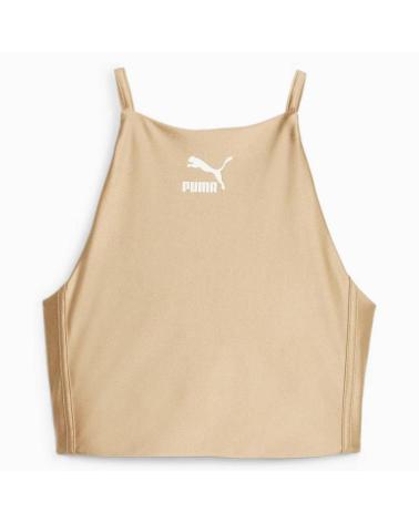 CROP TOP BRILLANT PUMA T7 SHINY TOP BRONZE SNDDNE SNDDNE