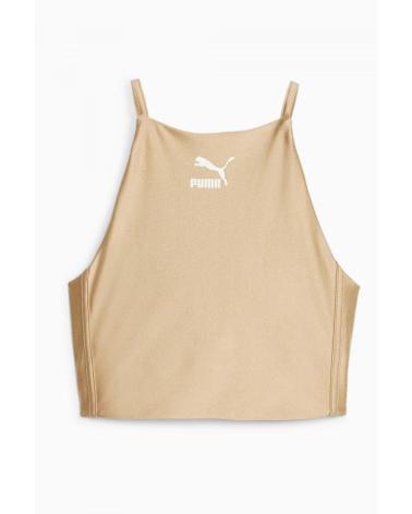 CROP TOP BRILLANT PUMA T7 SHINY TOP BRONZE SNDDNE SNDDNE