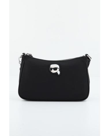 -KARL-LAGERFELD-BOLSOS-MUJER-MODELO-K-IKONIK-2-0-NYLON-SM-ZIP-COLOR-NEGRO-A9-A999-BLACK