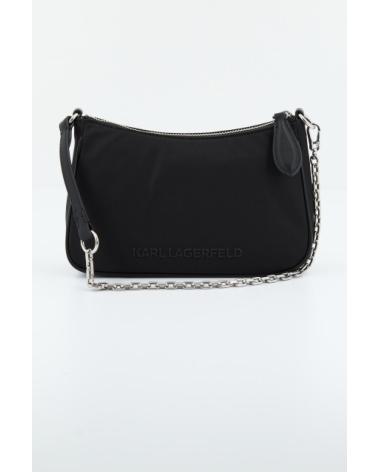 -KARL-LAGERFELD-BOLSOS-MUJER-MODELO-K-IKONIK-2-0-NYLON-SM-ZIP-COLOR-NEGRO-A9-A999-BLACK