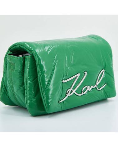 -KARL-LAGERFELD-BOLSOS-MUJER-MODELO-K-SIGNATURE-SOFT-SHB-NYLON-COLOR-VERDE-A-A712-BASIL