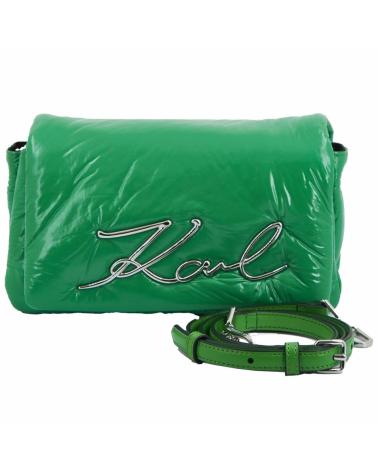 -KARL-LAGERFELD-BOLSOS-MUJER-MODELO-K-SIGNATURE-SOFT-SHB-NYLON-COLOR-VERDE-A-A712-BASIL