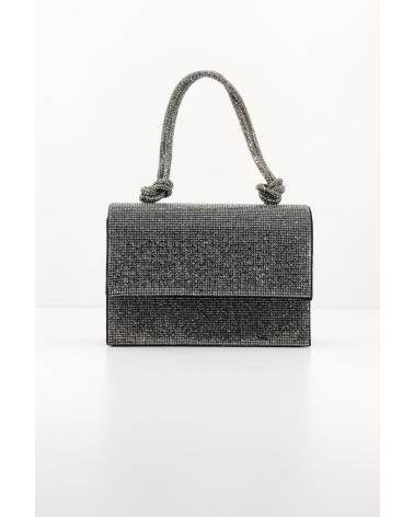 BOLSO DE MANO MENBUR MODELO 85461M GRIS PLATA BLACK