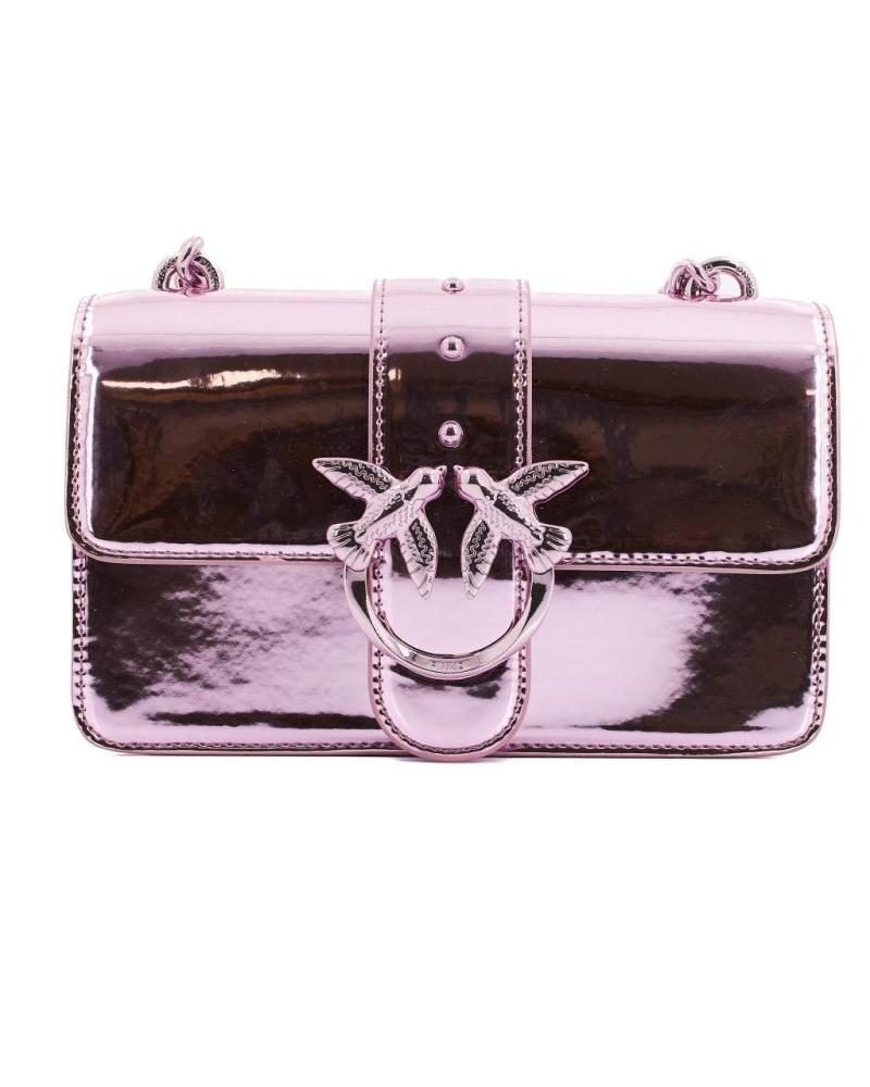 -PINKO-BOLSOS-MUJER-MODELO-LOVE-ONE-MINI-CL-VITELL-COLOR-ROSA-WWGB