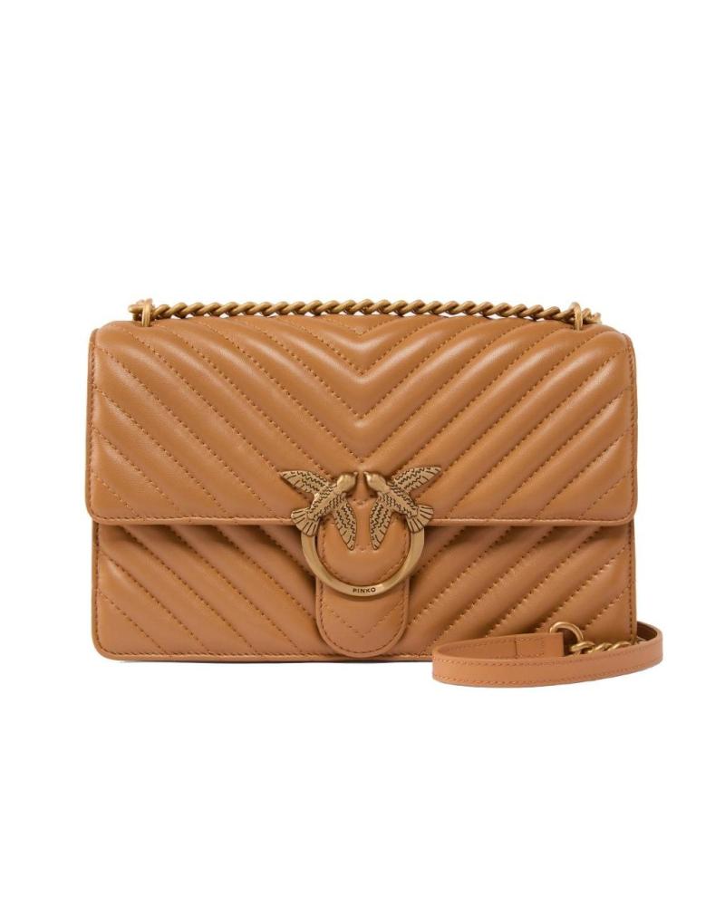 -PINKO-BOLSOS-MUJER-MODELO-LOVE-ONE-CLASSIC-DC-SHEEP-COLOR-MARRON-C-C83Q