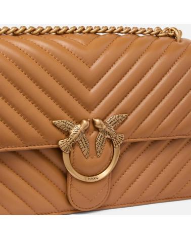 -PINKO-BOLSOS-MUJER-MODELO-LOVE-ONE-CLASSIC-DC-SHEEP-COLOR-MARRON-C-C83Q