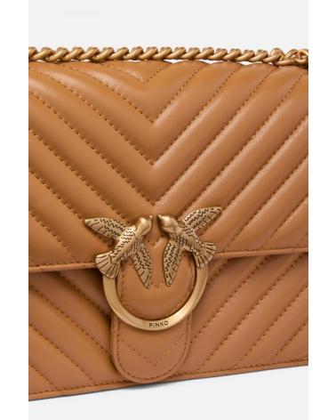-PINKO-BOLSOS-MUJER-MODELO-LOVE-ONE-CLASSIC-DC-SHEEP-COLOR-MARRON-C-C83Q