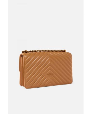 -PINKO-BOLSOS-MUJER-MODELO-LOVE-ONE-CLASSIC-DC-SHEEP-COLOR-MARRON-C-C83Q